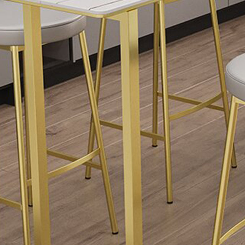 Modern Sintered Stone Table Rectangle Bar Counter Table for Home Clearhalo 'Bar Furniture' 'Bar Tables' 'bar_tables' 'furn' 'furn_bar_tables' 'Furniture' 'furniture_bar_tables' 'Kitchen & Dining Furniture' 4926023