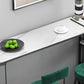 Nordic Glam Sintered Stone Table Dining Bar Counter Table for Home Clearhalo 'Bar Furniture' 'Bar Tables' 'bar_tables' 'Furniture' 'furniture_bar_tables' 'Kitchen & Dining Furniture' 4926072