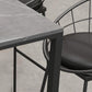 Modern Style Sintered Stone Table Dining Bar Counter Table for Home Clearhalo 'Bar Furniture' 'Bar Tables' 'bar_tables' 'furn' 'furn_bar_tables' 'Furniture' 'furniture_bar_tables' 'Kitchen & Dining Furniture' 4926089