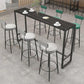 Modern Style Sintered Stone Table Dining Bar Counter Table for Home Clearhalo 'Bar Furniture' 'Bar Tables' 'bar_tables' 'furn' 'furn_bar_tables' 'Furniture' 'furniture_bar_tables' 'Kitchen & Dining Furniture' 4926091
