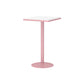 Stone Bar Dining Table Modern Bar Table with Iron Base for Dining Room 23.6"L x 23.6"W x 29.5"H Square Without Chairs Clearhalo 'Bar Furniture' 'Bar Tables' 'bar_tables' 'furn' 'furn_bar_tables' 'Furniture' 'furniture_bar_tables' 'Kitchen & Dining Furniture' 4926130