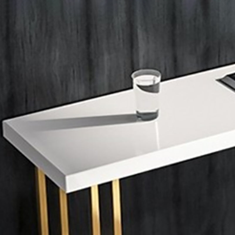 Pine Wood Bar Dining Table Glam Rectangle Bar Table with Double Pedestal for Dining Room Clearhalo 'Bar Furniture' 'Bar Tables' 'bar_tables' 'furn' 'furn_bar_tables' 'Furniture' 'furniture_bar_tables' 'Kitchen & Dining Furniture' 4926175