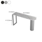 Stone Bar Dining Table Modern Bar Table with Double Pedestal for Dining Room Kitchen Clearhalo 'Bar Furniture' 'Bar Tables' 'bar_tables' 'furn' 'furn_bar_tables' 'Furniture' 'furniture_bar_tables' 'Kitchen & Dining Furniture' 4926237