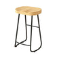 Contemporary Natural Solid Wood Barstool Footrest Restaurant Stool Clearhalo 'Bar Furniture' 'Bar Stools' 'bar_stools' 'furn' 'furn_bar_stools' 'Furniture' 'furniture_bar_stools' 'Kitchen & Dining Furniture' 4926483