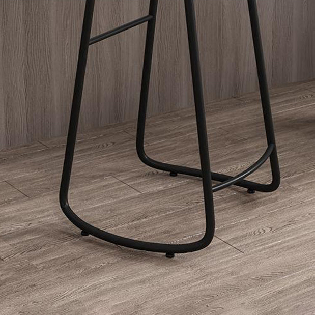 Contemporary Natural Solid Wood Barstool Footrest Restaurant Stool Clearhalo 'Bar Furniture' 'Bar Stools' 'bar_stools' 'furn' 'furn_bar_stools' 'Furniture' 'furniture_bar_stools' 'Kitchen & Dining Furniture' 4926485