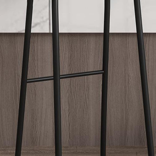 Contemporary Natural Solid Wood Barstool Footrest Restaurant Stool Clearhalo 'Bar Furniture' 'Bar Stools' 'bar_stools' 'furn' 'furn_bar_stools' 'Furniture' 'furniture_bar_stools' 'Kitchen & Dining Furniture' 4926487