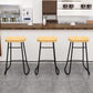 Contemporary Natural Solid Wood Barstool Footrest Restaurant Stool Clearhalo 'Bar Furniture' 'Bar Stools' 'bar_stools' 'furn' 'furn_bar_stools' 'Furniture' 'furniture_bar_stools' 'Kitchen & Dining Furniture' 4926492