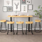 Contemporary Natural Solid Wood Barstool Footrest Restaurant Stool Clearhalo 'Bar Furniture' 'Bar Stools' 'bar_stools' 'furn' 'furn_bar_stools' 'Furniture' 'furniture_bar_stools' 'Kitchen & Dining Furniture' 4926498