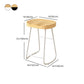 Contemporary Natural Solid Wood Barstool Footrest Restaurant Stool Clearhalo 'Bar Furniture' 'Bar Stools' 'bar_stools' 'furn' 'furn_bar_stools' 'Furniture' 'furniture_bar_stools' 'Kitchen & Dining Furniture' 4926511