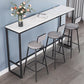 Scandinavian Matte Finish Velvet Counter Stool Footrest Home Barstool Clearhalo 'Bar Furniture' 'Bar Stools' 'bar_stools' 'furn' 'furn_bar_stools' 'Furniture' 'furniture_bar_stools' 'Kitchen & Dining Furniture' 4926537