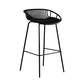 Contemporary Milk Tea Shop Footrest Stool Matte Finish Metal Barstool Clearhalo 'Bar Furniture' 'Bar Stools' 'bar_stools' 'furn' 'furn_bar_stools' 'Furniture' 'furniture_bar_stools' 'Kitchen & Dining Furniture' 4926569