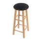 Modern Armless Counter Stool Rubber Wood Kitchen Bar Stool with Seat and Pedal Faux Leather 1 Piece Clearhalo 'Bar Furniture' 'Bar Stools' 'bar_stools' 'furn' 'furn_bar_stools' 'Furniture' 'furniture_bar_stools' 'Kitchen & Dining Furniture' 4926858