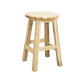 Modern Armless Counter Stool Rubber Wood Kitchen Bar Stool with Seat and Pedal Clearhalo 'Bar Furniture' 'Bar Stools' 'bar_stools' 'furn' 'furn_bar_stools' 'Furniture' 'furniture_bar_stools' 'Kitchen & Dining Furniture' 4926866
