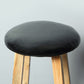 Modern Armless Counter Stool Rubber Wood Kitchen Bar Stool with Seat and Pedal Clearhalo 'Bar Furniture' 'Bar Stools' 'bar_stools' 'furn' 'furn_bar_stools' 'Furniture' 'furniture_bar_stools' 'Kitchen & Dining Furniture' 4926873