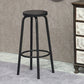 Industrial Armless Backless Counter Stool Iron Cafe Bar Stool with Seat and Pedal Clearhalo 'Bar Furniture' 'Bar Stools' 'bar_stools' 'furn' 'furn_bar_stools' 'Furniture' 'furniture_bar_stools' 'Kitchen & Dining Furniture' 4927351