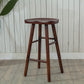 Modern Armless Backless Counter StoolWood Cafe Bar Stool with Wooden Seat and Pedal Clearhalo 'Bar Furniture' 'Bar Stools' 'bar_stools' 'furn' 'furn_bar_stools' 'Furniture' 'furniture_bar_stools' 'Kitchen & Dining Furniture' 4927445