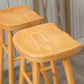 Modern Armless Backless Counter StoolWood Cafe Bar Stool with Wooden Seat and Pedal Clearhalo 'Bar Furniture' 'Bar Stools' 'bar_stools' 'furn' 'furn_bar_stools' 'Furniture' 'furniture_bar_stools' 'Kitchen & Dining Furniture' 4927451