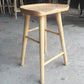 Modern Armless Backless Counter StoolWood Cafe Bar Stool with Wooden Seat and Pedal Clearhalo 'Bar Furniture' 'Bar Stools' 'bar_stools' 'furn' 'furn_bar_stools' 'Furniture' 'furniture_bar_stools' 'Kitchen & Dining Furniture' 4927459