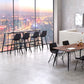 Scandinavian Restaurant Footrest Stool Matte Finish Leather Barstool Clearhalo 'Bar Furniture' 'Bar Stools' 'bar_stools' 'furn' 'furn_bar_stools' 'Furniture' 'furniture_bar_stools' 'Kitchen & Dining Furniture' 4927474