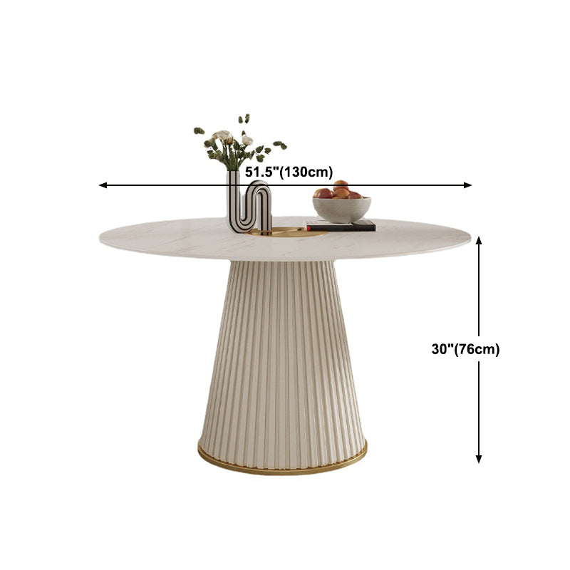 Minimalist 1/3/4/57 Pieces Dinette Set Round Dining Room Table Set Clearhalo 'Dining Room Sets' 'Dining Tables & Seating' 'dining_room_set' 'furn' 'furn_dining_room_set' 'Furniture' 'furniture_dining_room_set' 'Kitchen & Dining Furniture' 4927528