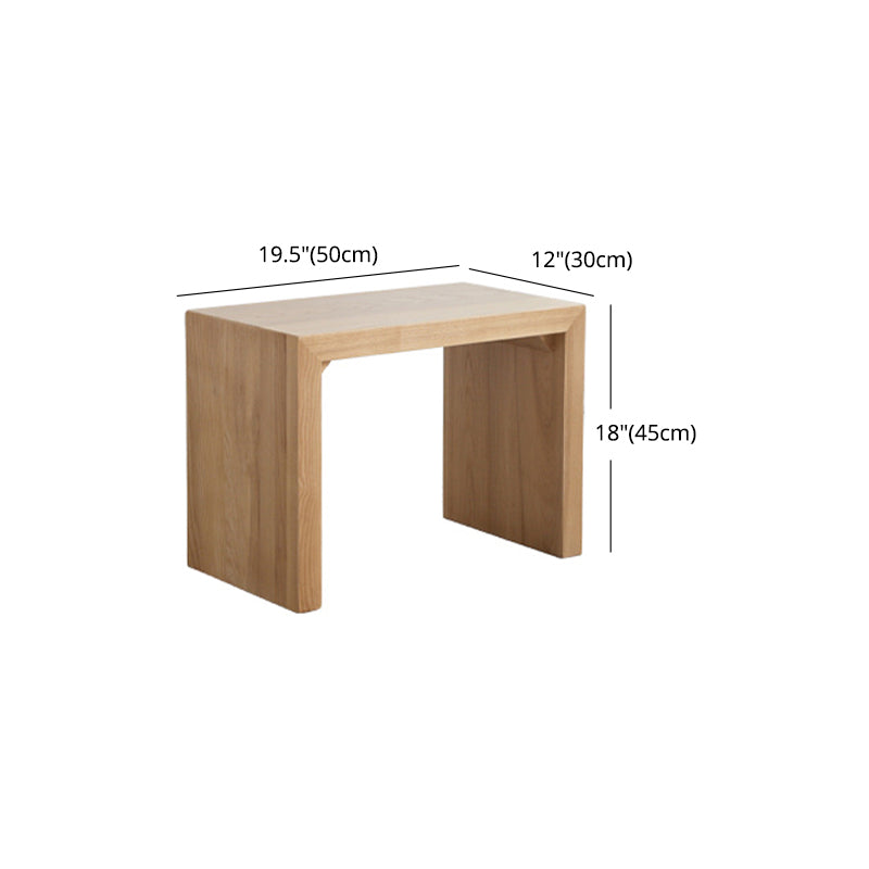 Modern 1/2/4 Pieces Rectangle Dinette Set Ash Wood Dining Table Set with Acrylic Foot Clearhalo 'Dining Room Sets' 'Dining Tables & Seating' 'dining_room_set' 'furn' 'furn_dining_room_set' 'Furniture' 'furniture_dining_room_set' 'Kitchen & Dining Furniture' 4927613