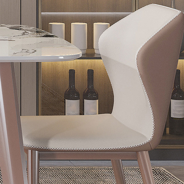 Modern 1/4/5/7 Pieces Dining Set Sintered Stone Dining Table Set for Kitchen Clearhalo 'Dining Room Sets' 'Dining Tables & Seating' 'dining_room_set' 'furn' 'furn_dining_room_set' 'Furniture' 'furniture_dining_room_set' 'Kitchen & Dining Furniture' 4927667