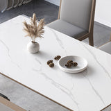 Modern Style 1/2/5/7 Pieces Dinette Set Solid Wood Dining Table and Chairs Clearhalo 'Dining Room Sets' 'Dining Tables & Seating' 'dining_room_set' 'furn' 'furn_dining_room_set' 'Furniture' 'furniture_dining_room_set' 'Kitchen & Dining Furniture' 4927705