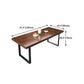 Industrial 1/3/4/5/7 Pieces Dinette Set Solid Wood Dining Table and Chairs Clearhalo 'Dining Room Sets' 'Dining Tables & Seating' 'dining_room_set' 'furn' 'furn_dining_room_set' 'Furniture' 'furniture_dining_room_set' 'Kitchen & Dining Furniture' 4927826