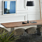 Rectangle Double Pedestal Luxury Dining Table Fixed Table with Solid Wood Clearhalo 'Dining Tables & Seating' 'Dining Tables' 'dining_table' 'furn' 'furn_dining_table' 'Furniture' 'furniture_dining_table' 'Kitchen & Dining Furniture' 'kitchen' 'kitchen_dining_table' 4927836