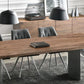 Rectangle Double Pedestal Luxury Dining Table Fixed Table with Solid Wood Clearhalo 'Dining Tables & Seating' 'Dining Tables' 'dining_table' 'furn' 'furn_dining_table' 'Furniture' 'furniture_dining_table' 'Kitchen & Dining Furniture' 'kitchen' 'kitchen_dining_table' 4927840