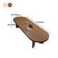 Pine Wood Top Dining Table Modern Oval Dining Table with 4 Legs Clearhalo 'Dining Tables & Seating' 'Dining Tables' 'dining_table' 'furn' 'furn_dining_table' 'Furniture' 'furniture_dining_table' 'Kitchen & Dining Furniture' 'kitchen' 'kitchen_dining_table' 4927877