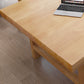 Pine Wood Top Dining Table Traditional Luxury Table with Solid Wood Sled Base Clearhalo 'Dining Tables & Seating' 'Dining Tables' 'dining_table' 'furn' 'furn_dining_table' 'Furniture' 'furniture_dining_table' 'Kitchen & Dining Furniture' 'kitchen' 'kitchen_dining_table' 4927888