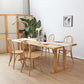 Wood Dining Table Traditional Luxury Rectangle Dining Table with Sled Base 78.7"L x 31.5"W x 29.5"H Clearhalo 'Dining Tables & Seating' 'Dining Tables' 'dining_table' 'Furniture' 'furniture_dining_table' 'Kitchen & Dining Furniture' 'kitchen' 'kitchen_dining_table' 4927934