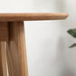 Solid Wood Top Dining Table Contemporary Round Dining Table with 4 Legs Clearhalo 'Dining Tables & Seating' 'Dining Tables' 'dining_table' 'furn' 'furn_dining_table' 'Furniture' 'furniture_dining_table' 'Kitchen & Dining Furniture' 'kitchen' 'kitchen_dining_table' 4927957