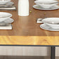 Pine Wood Top Dining Table Industrial Rectangle Table with Trestle Base in Black Clearhalo 'Dining Tables & Seating' 'Dining Tables' 'dining_table' 'furn' 'furn_dining_table' 'Furniture' 'furniture_dining_table' 'Kitchen & Dining Furniture' 'kitchen' 'kitchen_dining_table' 4927989