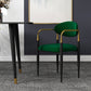 Minimalist Arm Open Back Side Chairs Upholstered Side Chairs Clearhalo 'Dining Chairs' 'Dining Tables & Seating' 'dining_chair' 'Furniture' 'furniture_dining_chair' 'Kitchen & Dining Furniture' 4928272