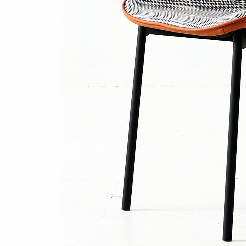 Minimalist Armless Solid Back Chair Linen Dining Chairs for Home Clearhalo 'Dining Chairs' 'Dining Tables & Seating' 'dining_chair' 'furn' 'furn_dining_chair' 'Furniture' 'furniture_dining_chair' 'Kitchen & Dining Furniture' 4928297