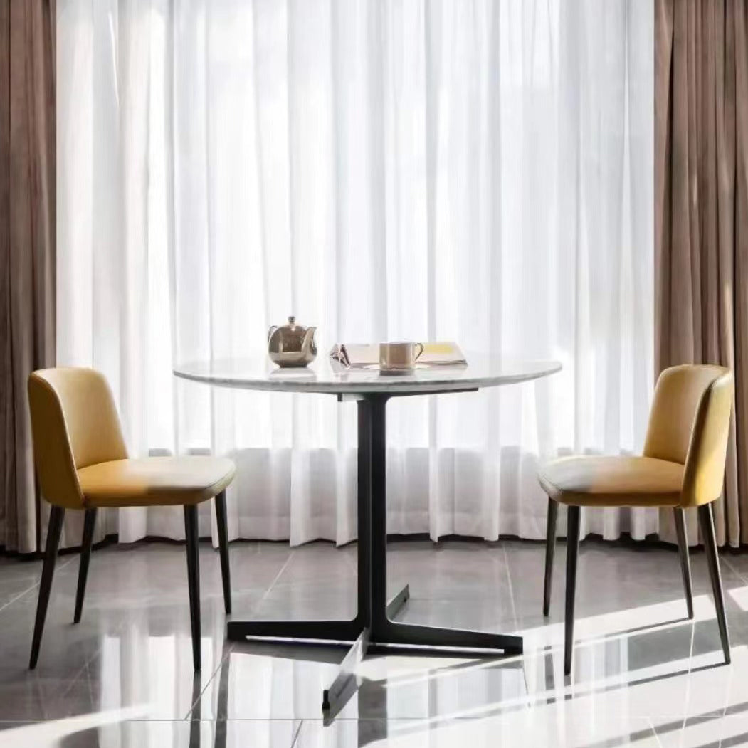 Minimalist Upholstered Armless Dining Chairs Solid Back Chairs Clearhalo 'Dining Chairs' 'Dining Tables & Seating' 'dining_chair' 'furn' 'furn_dining_chair' 'Furniture' 'furniture_dining_chair' 'Kitchen & Dining Furniture' 4928329