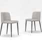 Minimalist Upholstered Armless Dining Chairs Solid Back Chairs Clearhalo 'Dining Chairs' 'Dining Tables & Seating' 'dining_chair' 'furn' 'furn_dining_chair' 'Furniture' 'furniture_dining_chair' 'Kitchen & Dining Furniture' 4928340