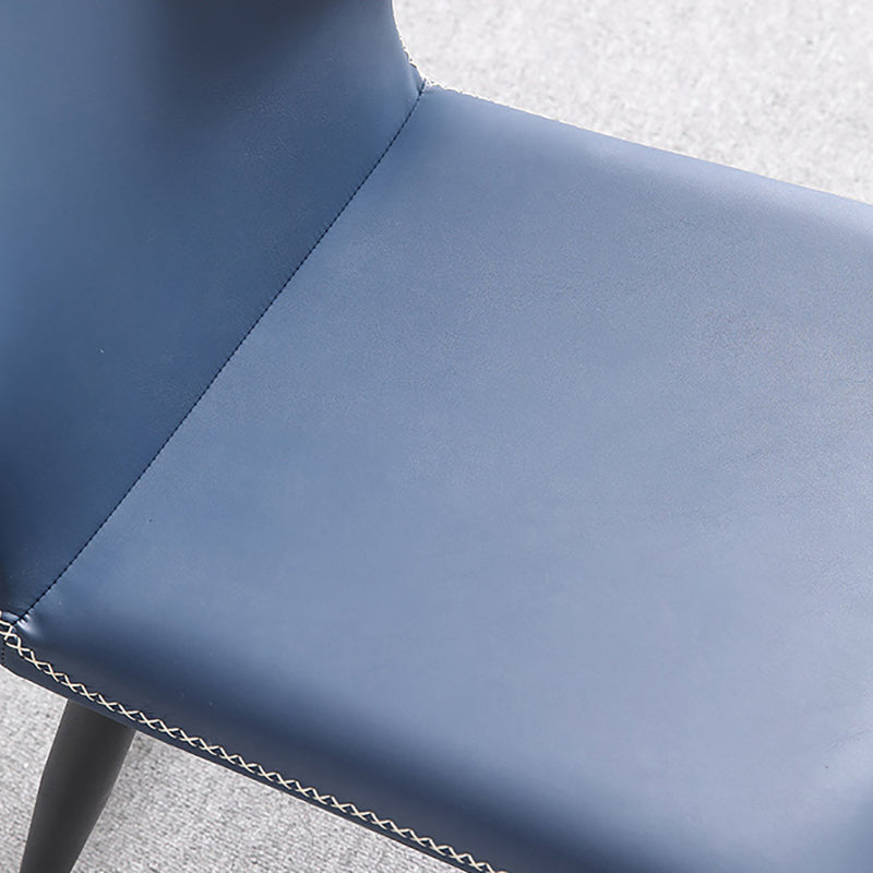 Contemporary Chair Dining Armless Chairs for Kitchen with Metal Legs Clearhalo 'Dining Chairs' 'Dining Tables & Seating' 'dining_chair' 'furn' 'furn_dining_chair' 'Furniture' 'furniture_dining_chair' 'Kitchen & Dining Furniture' 4928369