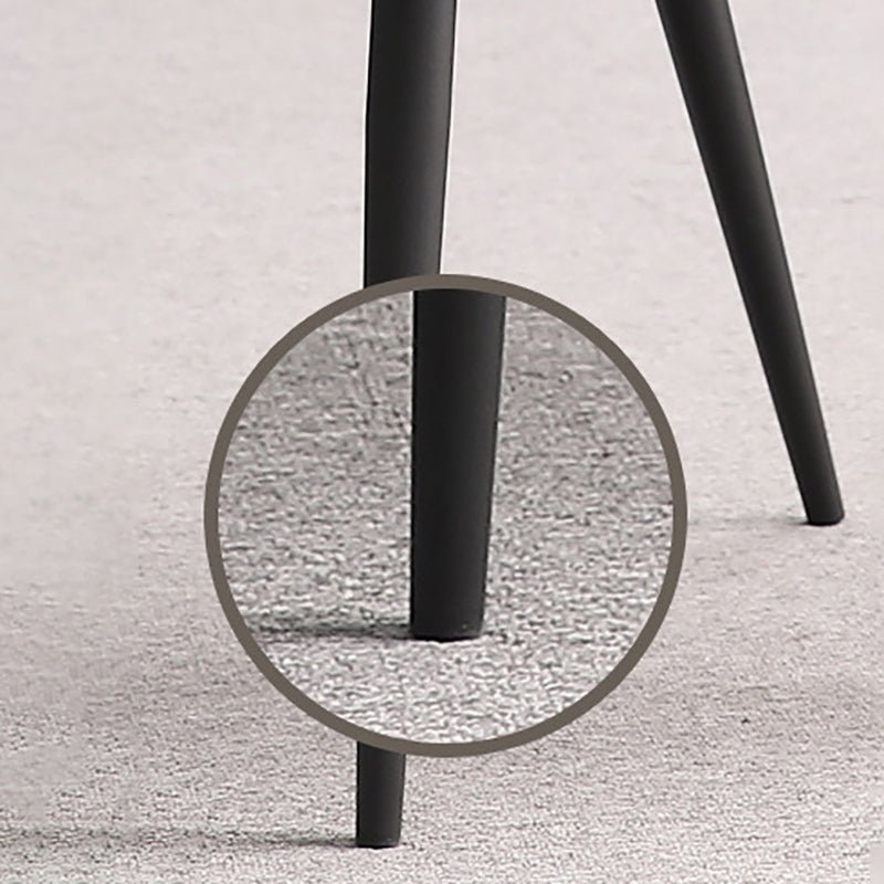 Contemporary Chair Dining Armless Chairs for Kitchen with Metal Legs Clearhalo 'Dining Chairs' 'Dining Tables & Seating' 'dining_chair' 'furn' 'furn_dining_chair' 'Furniture' 'furniture_dining_chair' 'Kitchen & Dining Furniture' 4928371