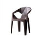 Contemporary Chairs Dining Arm Chair for Kitchen with Plastic Legs Clearhalo 'Dining Chairs' 'Dining Tables & Seating' 'dining_chair' 'Furniture' 'furniture_dining_chair' 'Kitchen & Dining Furniture' 4928446