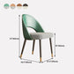 Scandinavian Armless Open Back Chairs for Home Upholstered Side Chair Clearhalo 'Dining Chairs' 'Dining Tables & Seating' 'dining_chair' 'furn' 'furn_dining_chair' 'Furniture' 'furniture_dining_chair' 'Kitchen & Dining Furniture' 4928610
