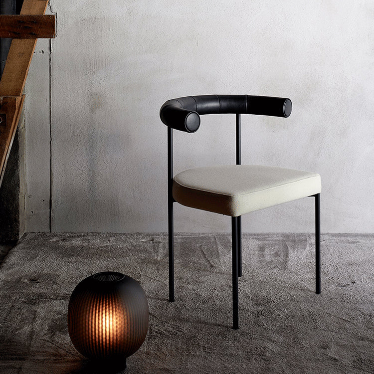 Contemporary Upholstered Armless Dining Chairs Open Back Side Chairs Clearhalo 'Dining Chairs' 'Dining Tables & Seating' 'dining_chair' 'furn' 'furn_dining_chair' 'Furniture' 'furniture_dining_chair' 'Kitchen & Dining Furniture' 4928677