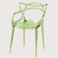 Scandinavian Plastic Dining Arm Chairs Open Back Side Chair for Kitchen Green 1 Piece Clearhalo 'Dining Chairs' 'Dining Tables & Seating' 'dining_chair' 'furn' 'furn_dining_chair' 'Furniture' 'furniture_dining_chair' 'Kitchen & Dining Furniture' 4928696