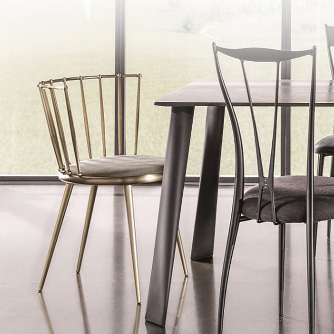 Scandinavian Fabric Dining Chair Windsor Back Side Chair for Home Clearhalo 'Dining Chairs' 'Dining Tables & Seating' 'dining_chair' 'furn' 'furn_dining_chair' 'Furniture' 'furniture_dining_chair' 'Kitchen & Dining Furniture' 4928831