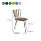 Scandinavian Fabric Dining Chair Windsor Back Side Chair for Home Clearhalo 'Dining Chairs' 'Dining Tables & Seating' 'dining_chair' 'furn' 'furn_dining_chair' 'Furniture' 'furniture_dining_chair' 'Kitchen & Dining Furniture' 4928845