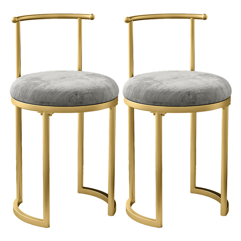 Scandinavian Open Back Side Chair for Home Upholstered Side Chairs Grey 2 Piece Set Clearhalo 'Dining Chairs' 'Dining Tables & Seating' 'dining_chair' 'furn' 'furn_dining_chair' 'Furniture' 'furniture_dining_chair' 'Kitchen & Dining Furniture' 4928848