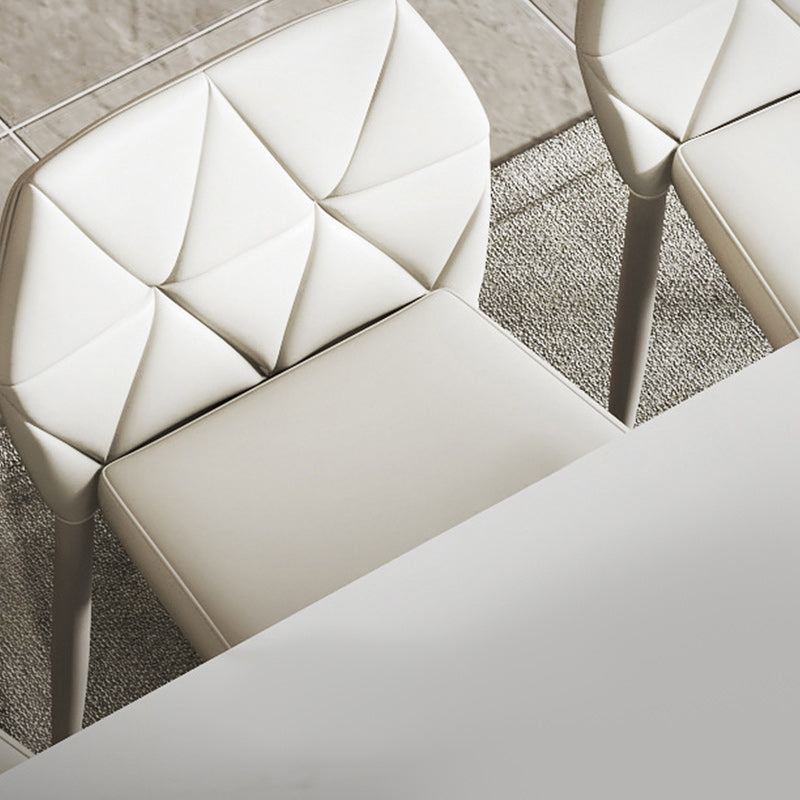 Modern 1/4/7 Pieces Dining Set Sintered Stone Dining Table Set for Home Clearhalo 'Dining Room Sets' 'Dining Tables & Seating' 'dining_room_set' 'furn' 'furn_dining_room_set' 'Furniture' 'furniture_dining_room_set' 'Kitchen & Dining Furniture' 4930362