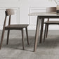 Retro Modern Rectangle Dining Site Table Stone Top 4-foot Oak Solid Wood Table Clearhalo 'Dining Tables & Seating' 'Dining Tables' 'dining_table' 'furn' 'furn_dining_table' 'Furniture' 'furniture_dining_table' 'Kitchen & Dining Furniture' 'kitchen' 'kitchen_dining_table' 4930372